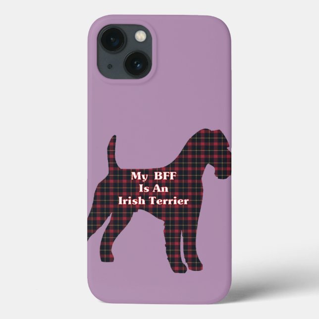 BESTE FREUNDIN Irish Terrier Geschenke Case-Mate iPhone Hülle (Rückseite)