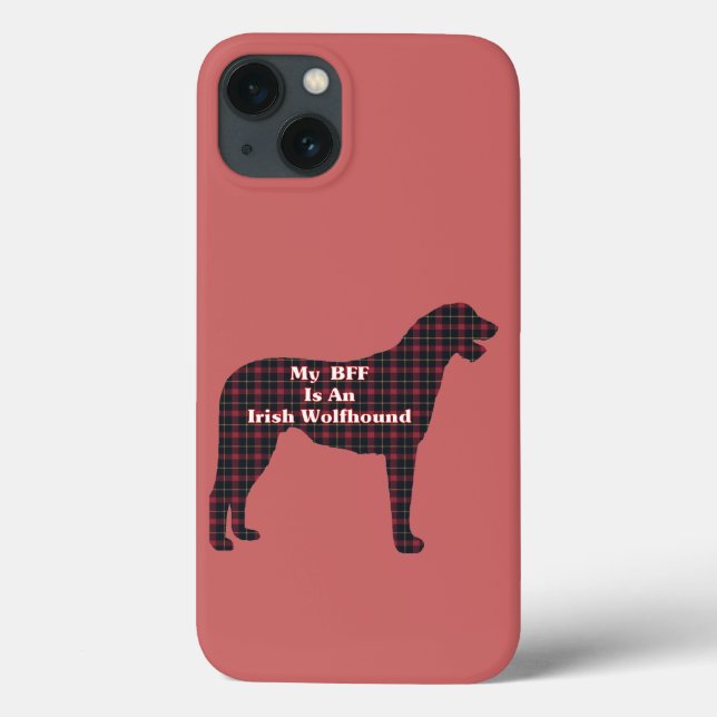BESTE FREUNDIN Irish Wolfhound Case-Mate iPhone Hülle (Rückseite)