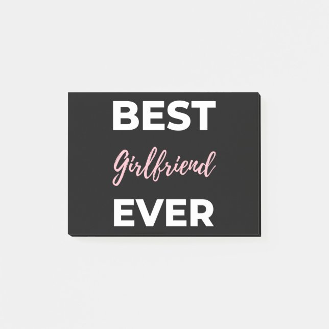 Beste Freundin je Post-it Klebezettel (Vorderseite)