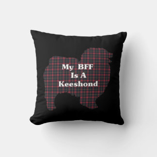 BESTE FREUNDIN Keeshond Liebhaber Geschenke Kissen