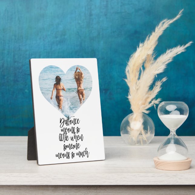 Beste Freundin Lange Ferne Freundschaften Freunde  Fotoplatte (Seite)