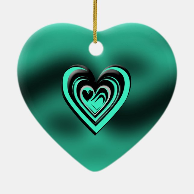 beste Freundin ~ Lovebirts Keramikornament (Hinten)