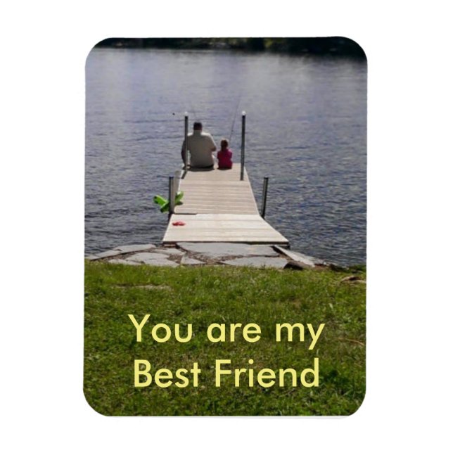 Beste Freundin Magnet (Vertikal)