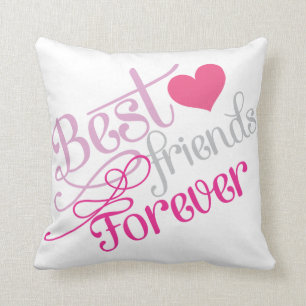 BESTE FREUNDIN - Mode-beste Freunde für immer mit Kissen
