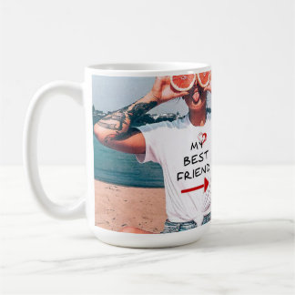 Beste Freundin personalisierte Wasserflasche Kaffeetasse