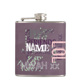 BESTE FREUNDIN verleiht Best Friends Personalisier Flachmann