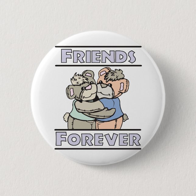 beste Freundinnen Button (Vorderseite)