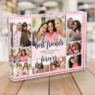 Beste-Freundinnen-Collage BFFs Fotoblock