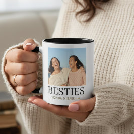 Beste-Freundinnen-Foto-Tasse | Personalisiertes Ge Tasse