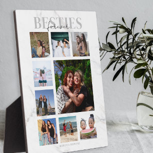 Beste Freundinnen für immer Foto-Collage Fotoplatte