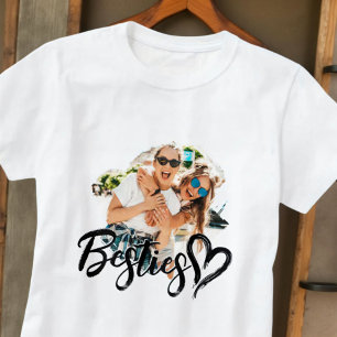 Beste Freundinnen Grunge Einfach Moderne Herz Kühl T-Shirt