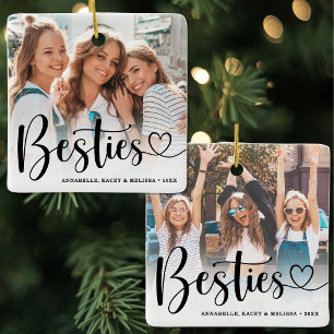 Beste Freundinnen Herz Cute Beste Freundin Foto Keramikornament