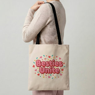 Beste-Freundinnen-Vereint-Tragetasche Geschenk für