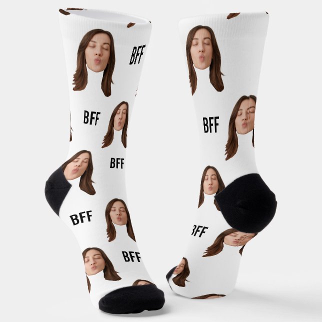 Beste Friend Socks BESTE FREUNDIN Geschenksocken m Socken (Gewinkelt)