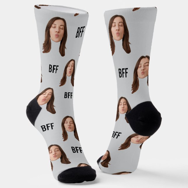 Beste Friend Socks BESTE FREUNDIN Geschenksocken m Socken (Gewinkelt)