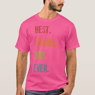 Beste Frisbee Vater Ever Ultimate Disk Golf T-Shirt