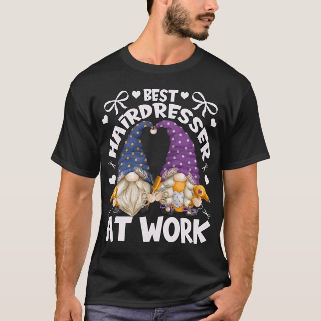 Beste Friseursalons für die Mama mit sonniges Barb T-Shirt (Vorderseite)