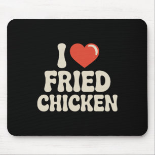 Beste Frittierte Hähnchen Kunst Für Männer Frauen  Mousepad