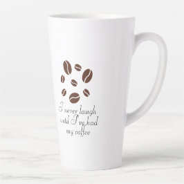 Beste Funny Coffee Quotes Zwei-Tone-Kaffee-Tasse Milchtasse
