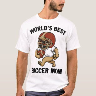 BESTE FUSSBALLMUTTER DER WELT - PUG-SPIELERIN T-Shirt