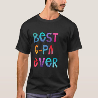 Beste G-Pa je farbenfroh, Papa-Shirt, Vater-Gesche T-Shirt