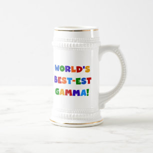 Beste Gamma-Helligkeits-Geschenke der Welt Bierglas
