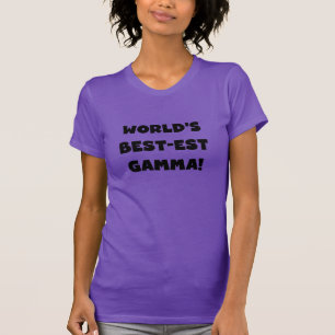 Beste Gamma Schwarzweiß der Welt T-Shirt