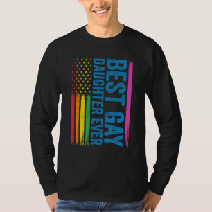 Beste Gay Daughter je Gay T-Shirt