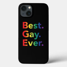 Beste Gay Ever LGBT Rainbow Flag iPhone Case