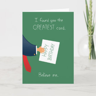 BESTE Geburtstagkarte Karte