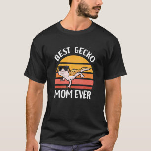 Beste Gecko Mama je Reptile Pet Lizard Leopard G T-Shirt