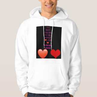 Beste Gefühl der Welt Inspirierender Hoodie