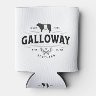Beste gelb Galloway Rasse Abzeichen Belohnungen Dosenkühler