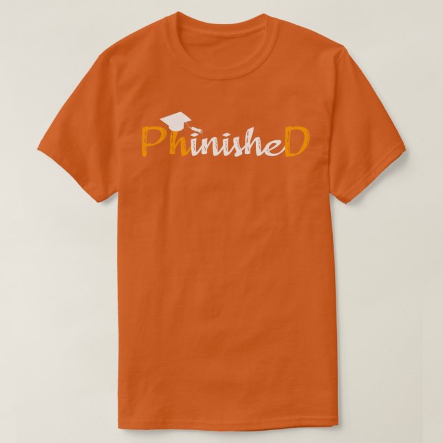 Beste gephindete Phd T-Shirt (Design vorne)