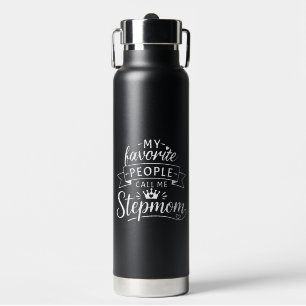 Beste Geschenk für Stiefmutter von süßer Patchwork Trinkflasche