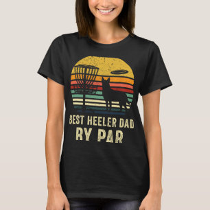 Beste Geschenk für Väter Red Blue Heeler Cattle Hu T-Shirt