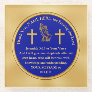 Beste Geschenke für den Tag der Wertschätzung vo Glasuntersetzer