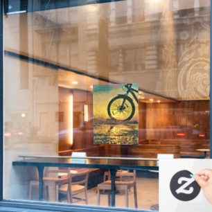 Beste Geschenke für Radfahrer Fensteraufkleber