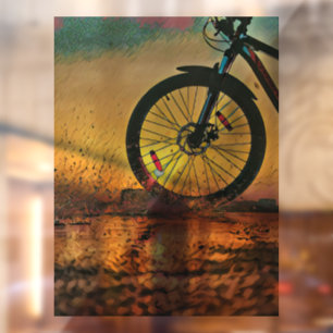 Beste Geschenke für Radfahrer Fensteraufkleber