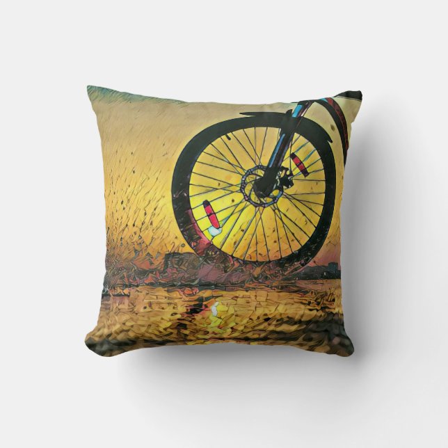 Beste Geschenke für Radfahrer Kissen (Vorderseite)