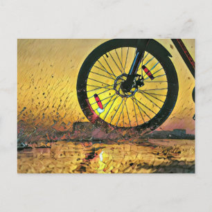 Beste Geschenke für Radfahrer Postkarte