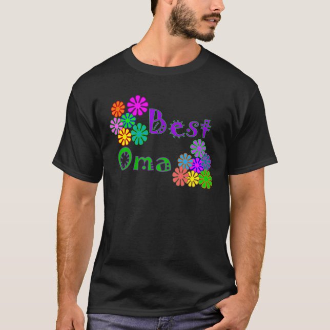 Beste Geschenke Oma Mutter Tages T-Shirt (Vorderseite)