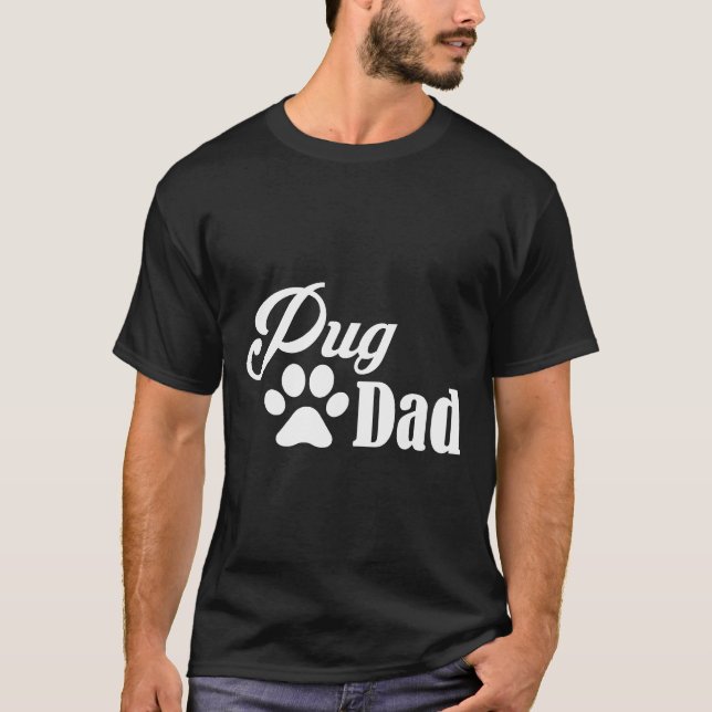 Beste Geschenkidee für Pug-Väter Essential  17 T-Shirt (Vorderseite)