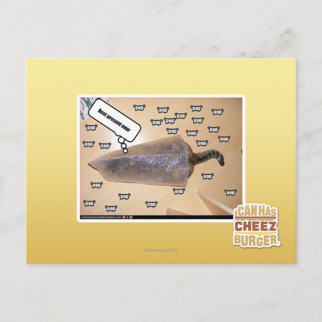 Beste Geschenkveranstaltung Postkarte (Vorderseite)