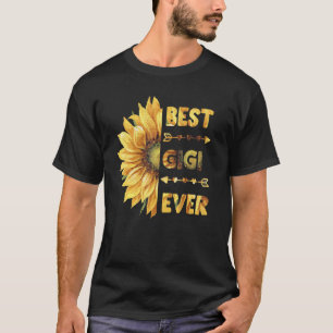 Beste Gigi je Muttertag Sonnenblumen Frauen T-Shirt