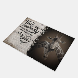 Beste Giraffe Design Doormat, Tierliebhaber Gesche Fußmatte