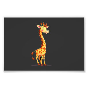 Beste Giraffen-Kunst für Männer Frauen Erwachsene Fotodruck