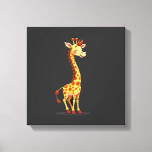 Beste Giraffen-Kunst für Männer Frauen Erwachsene Leinwanddruck