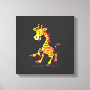Beste Giraffen-Kunst für Männer Frauen Erwachsene Leinwanddruck