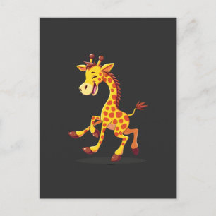 Beste Giraffen-Kunst für Männer Frauen Erwachsene Postkarte